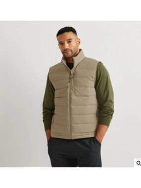 NWT eddie Bauer mens stretch down vest